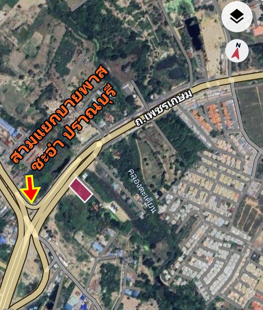 ขายที่ดินแปลงสวย ริมถนนเพชรเกษม ขาออก หัวหิน–ปราณบุรี ถูกสุดในย่านนี้! โทร 0889244695